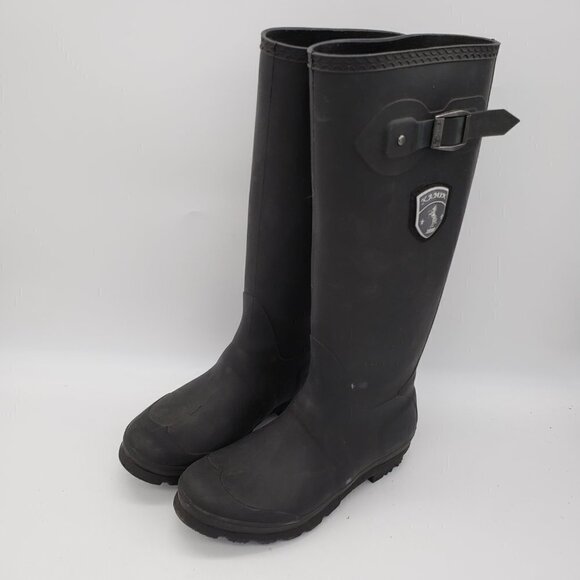 Kamik Women's Jennifer Rain Boot in Black Size 7 - Picture 4 of 11